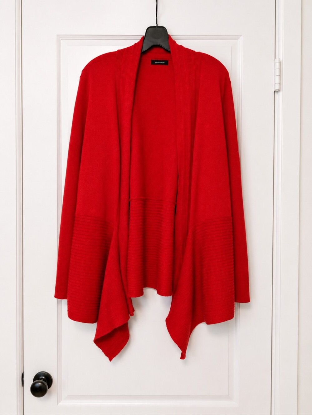 Verve Ami Whimsigoth Corporate Girl Cozy Boho Chic Draped Cardigan Size XL